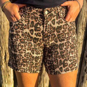 Leopard Shorts